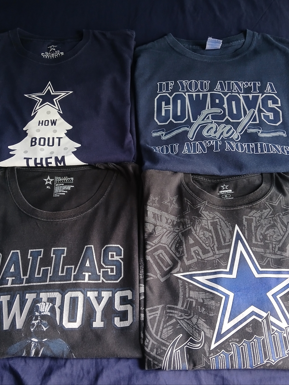 Men's Dallas Cowboys T-Shirt Bundle Size XL